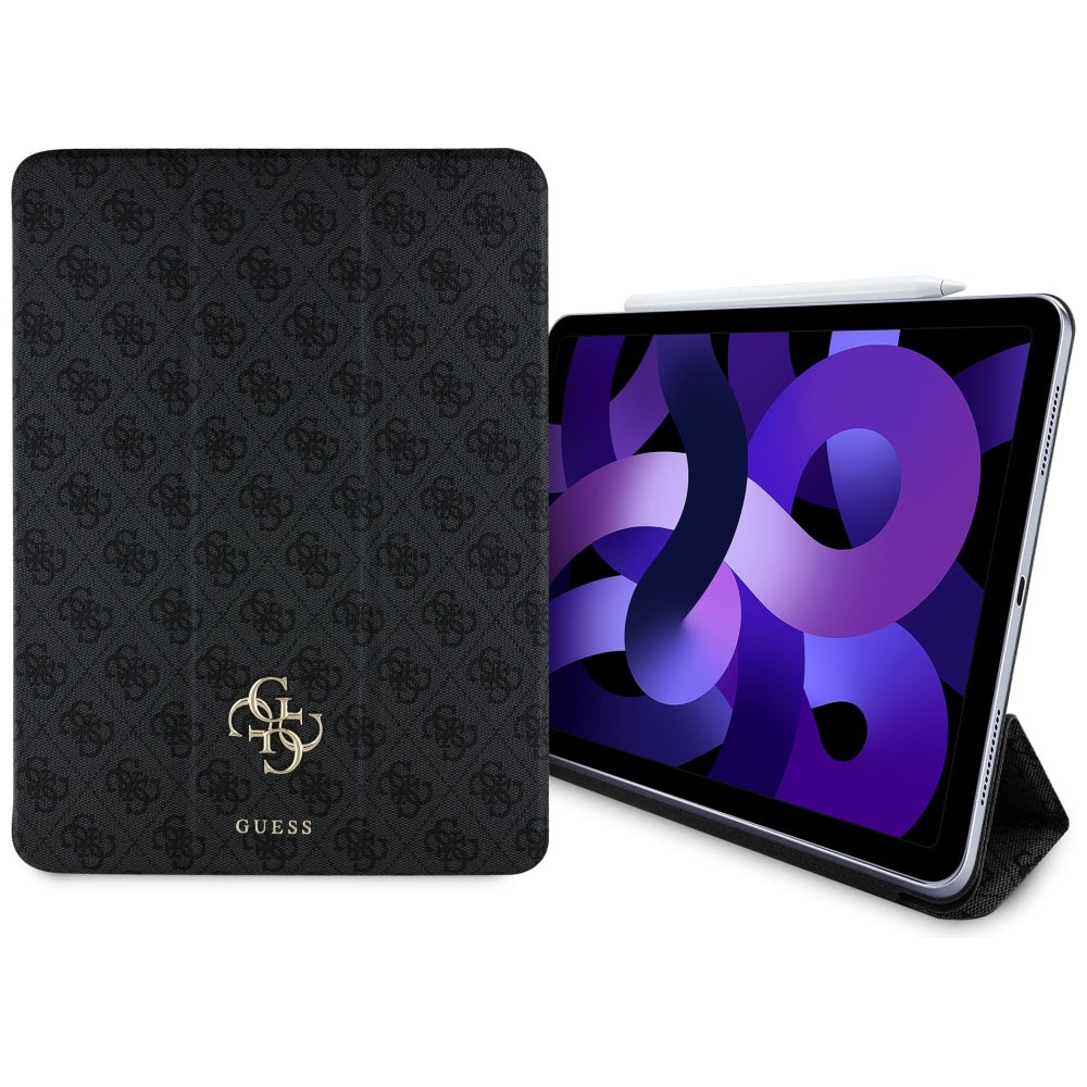 Hülle für Apple iPad Air 13 (2025) / Air 13 (2024), Guess, 4G Big Logo, Schwarz