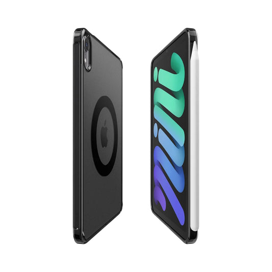 Coque pour Apple iPad mini 2024 / mini 2021, Spigen, Ultra Hybrid MagFit, Noir Satiné ACS11624