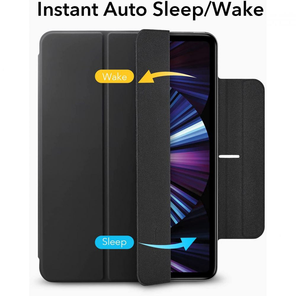 Étui pour Apple iPad Pro 11 (2022) / Pro 11 (2021) / Pro 11 (2020) / Pro 11 (2018), ESR, Rebound, Bleu Marine