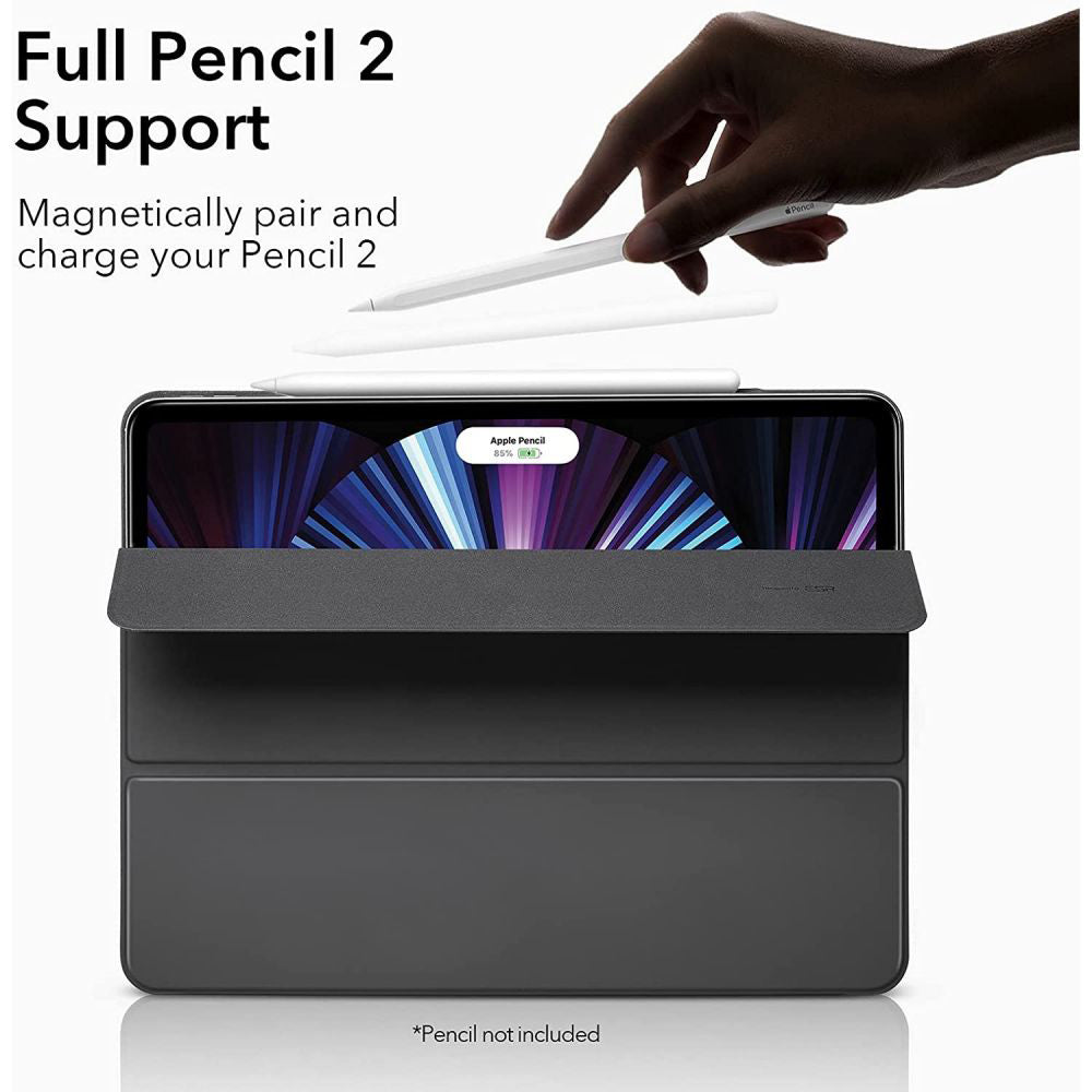 Étui pour Apple iPad Pro 11 (2022) / Pro 11 (2021) / Pro 11 (2020) / Pro 11 (2018), ESR, Rebound, Bleu Marine