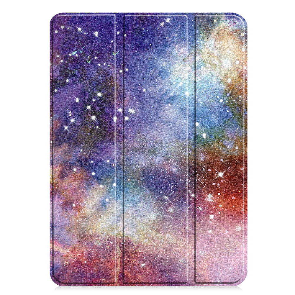 Coque pour Apple iPad Pro 13 (2024), Techsuit, FoldPro Galaxy, Multicolore