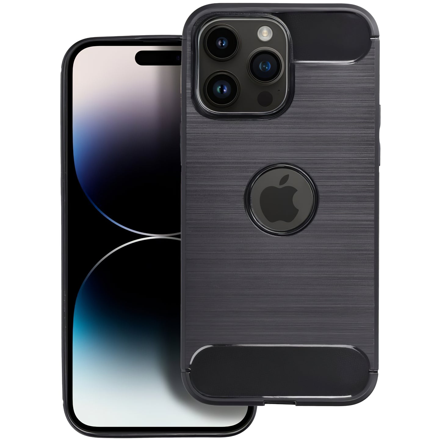 Custodia per Apple iPhone 16 Pro, OEM, Carbonio, Nera
