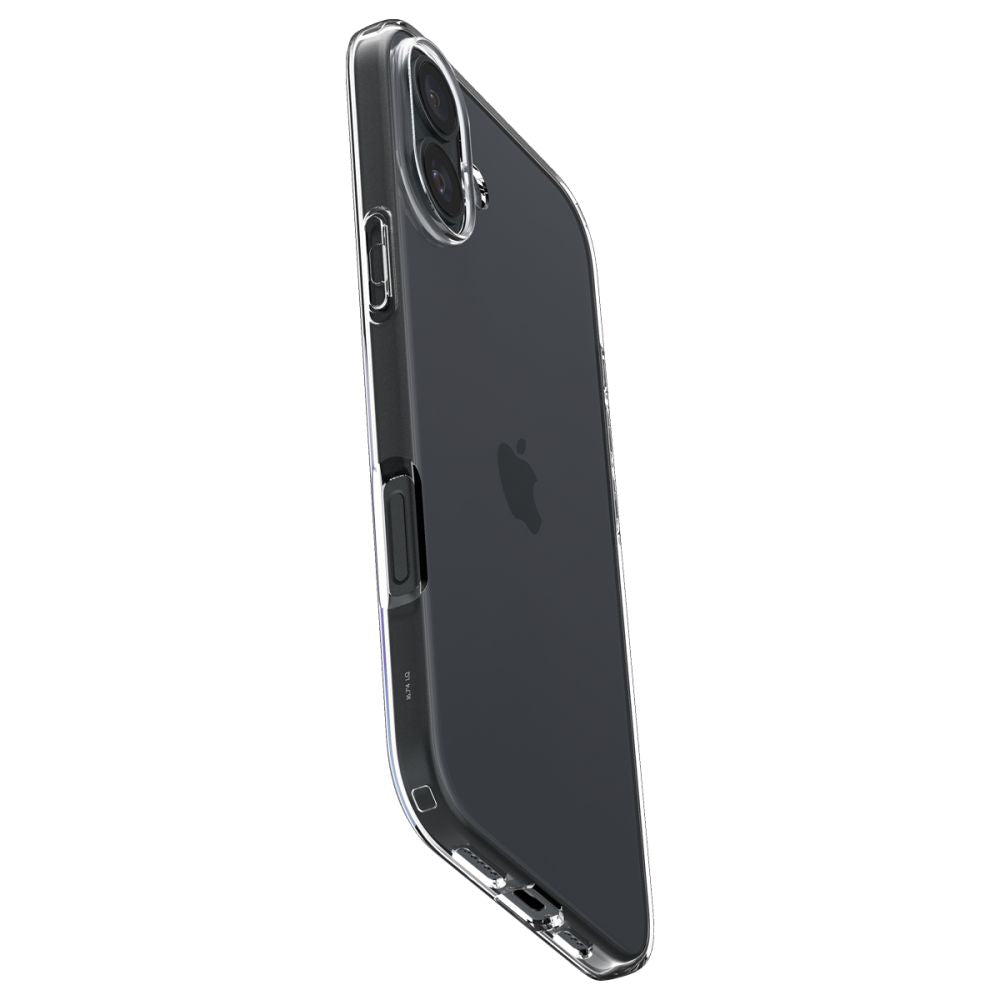 Coque pour Apple iPhone 16, Spigen, Liquid Crystal, Transparent ACS08190
