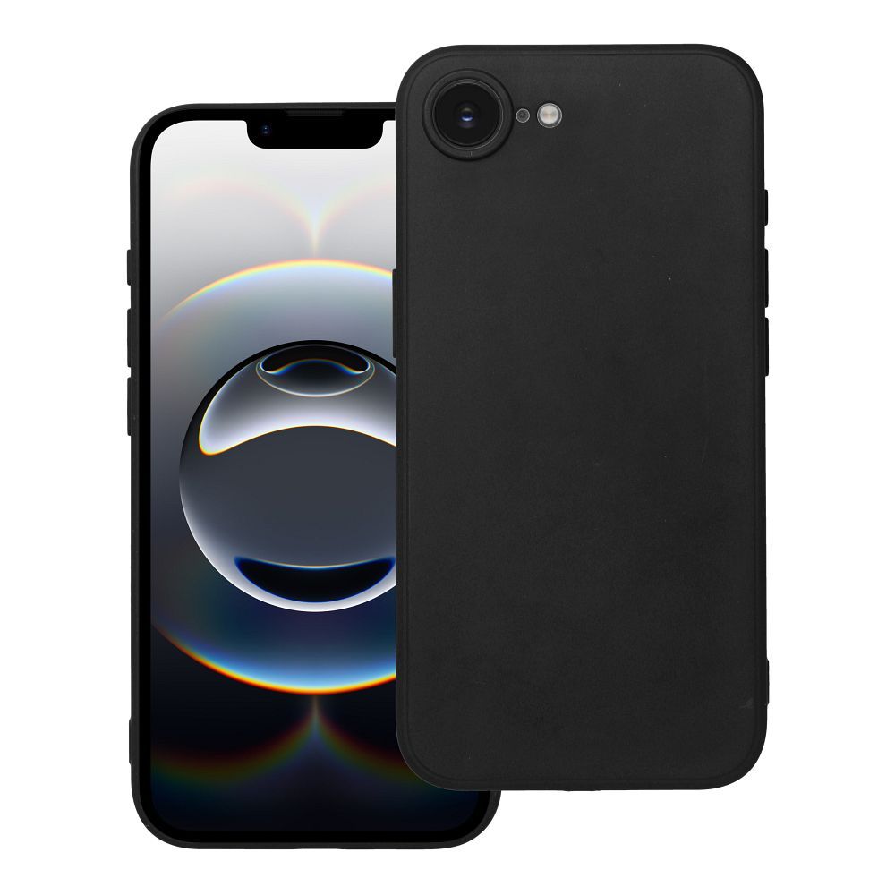 Custodia per Apple iPhone 17e / 16e, OEM, Morbida, Nera