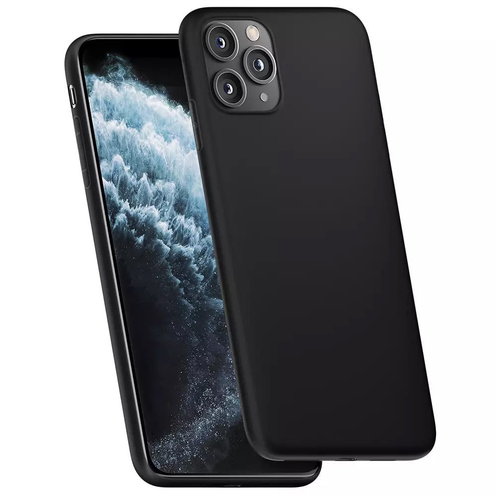 Custodia per Apple iPhone 11, 3MK, Nera Opaca