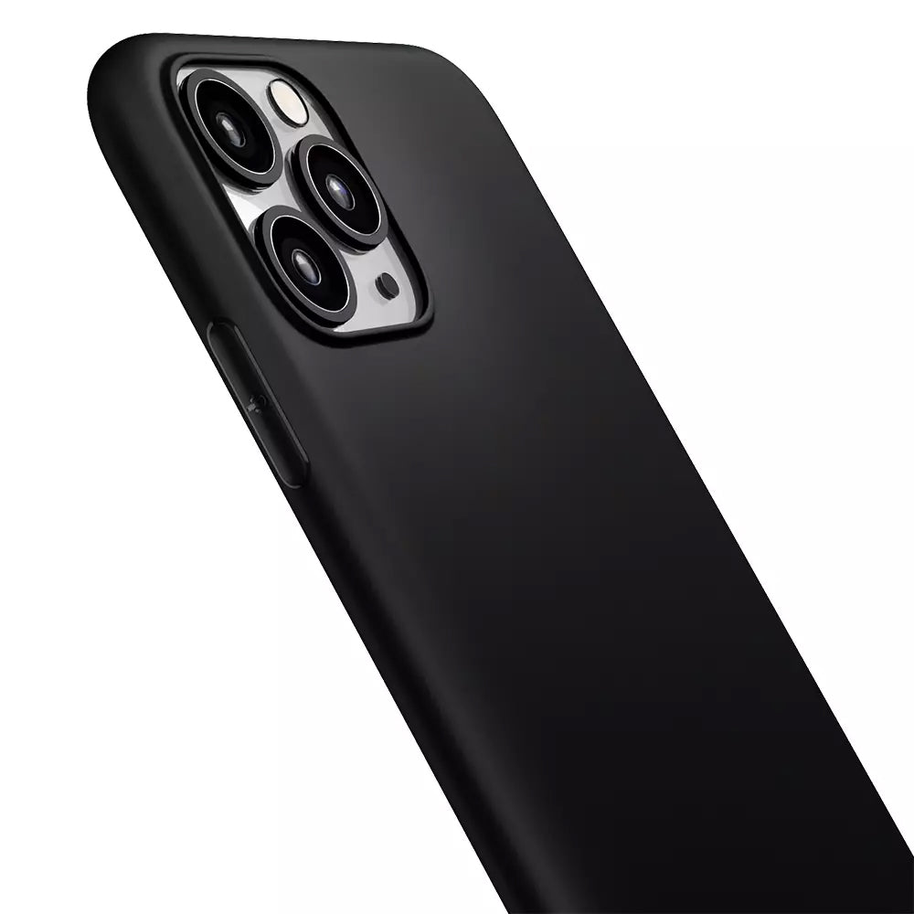 Custodia per Apple iPhone 11, 3MK, Nera Opaca