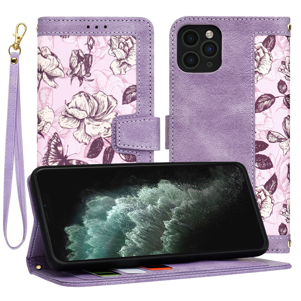 Coque pour Apple iPhone 11 Pro Max, Techsuit, FlipCraft, Violet