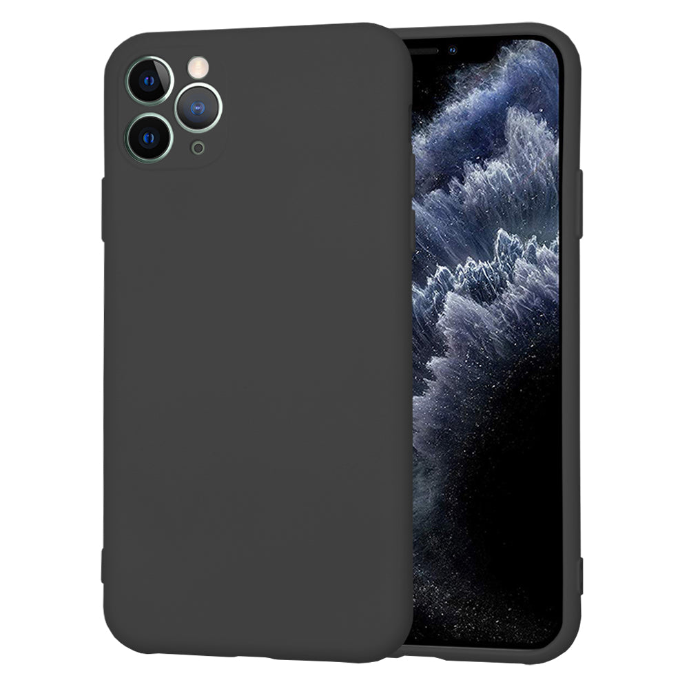 Custodia per Apple iPhone 11 Pro Max, Techsuit, SoftFlex, Nera