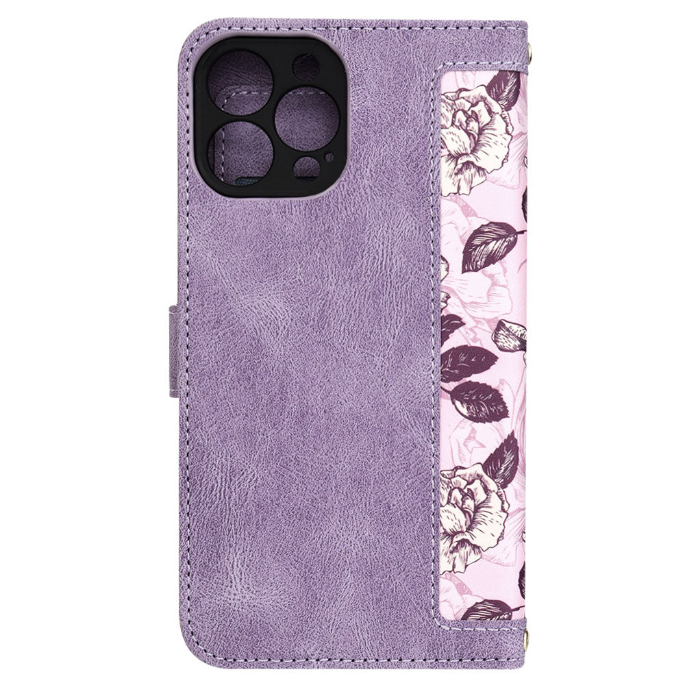 Custodia per Apple iPhone 13 Pro Max, Techsuit, FlipCraft, Viola