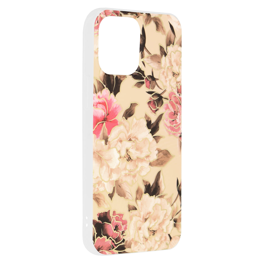 Custodia per Apple iPhone 13 Pro Max, Techsuit, Marble, Beige