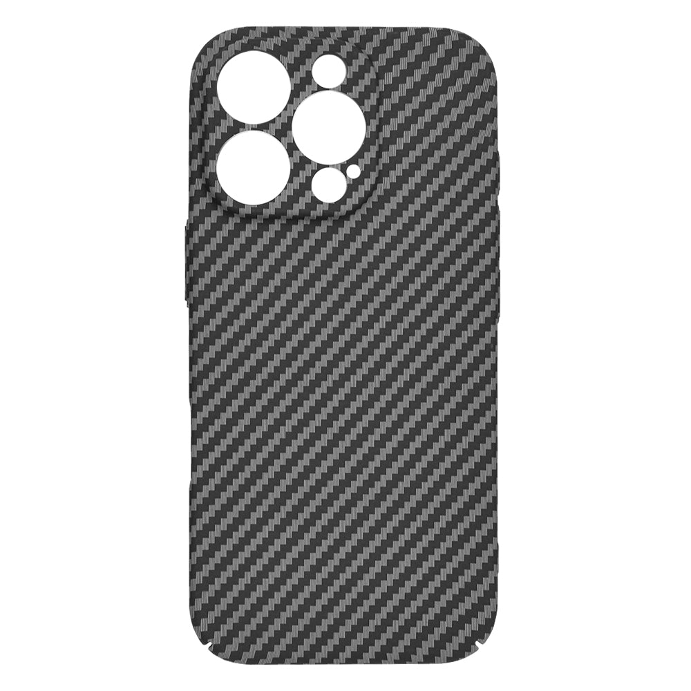 Hülle für Apple iPhone 13 Pro, Techsuit, Carbonite FiberShell, Schwarz
