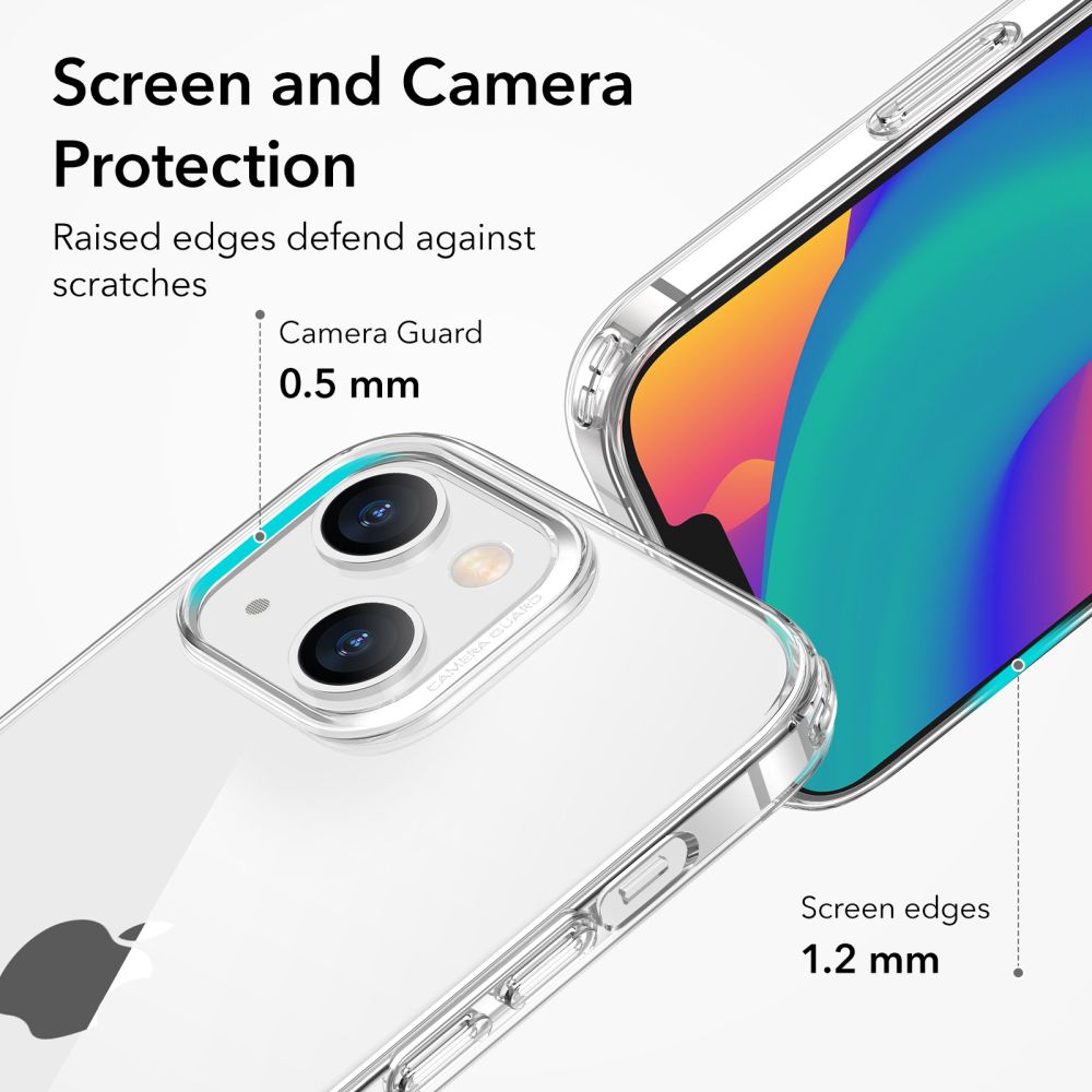 Étui pour Apple iPhone 14 / 13, ESR, Project Zero, Transparent