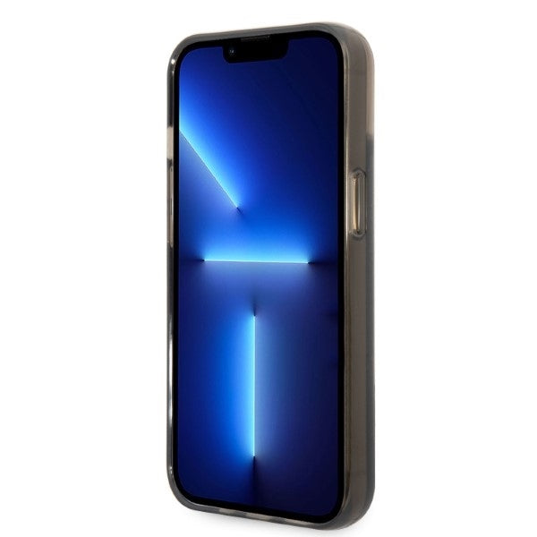 Étui pour Apple iPhone 14 Plus, Karl Lagerfeld, Liquid Glitter RSG, Noir