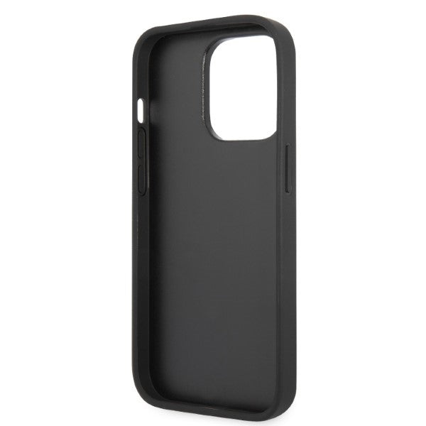 Custodia per Apple iPhone 14 Pro Max, Karl Lagerfeld, Glitter Choupette Patch, Argento