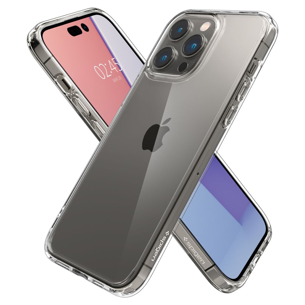 Case for Apple iPhone 14 Pro Max, Spigen, Ultra Hybrid, Transparent ACS04816