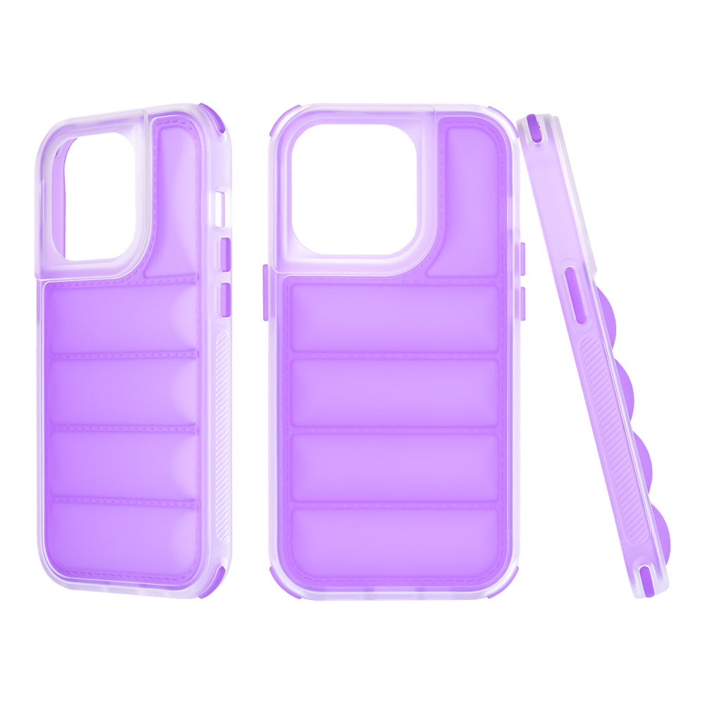Custodia per Apple iPhone 14 Pro, Techsuit, Wave Shield, Viola