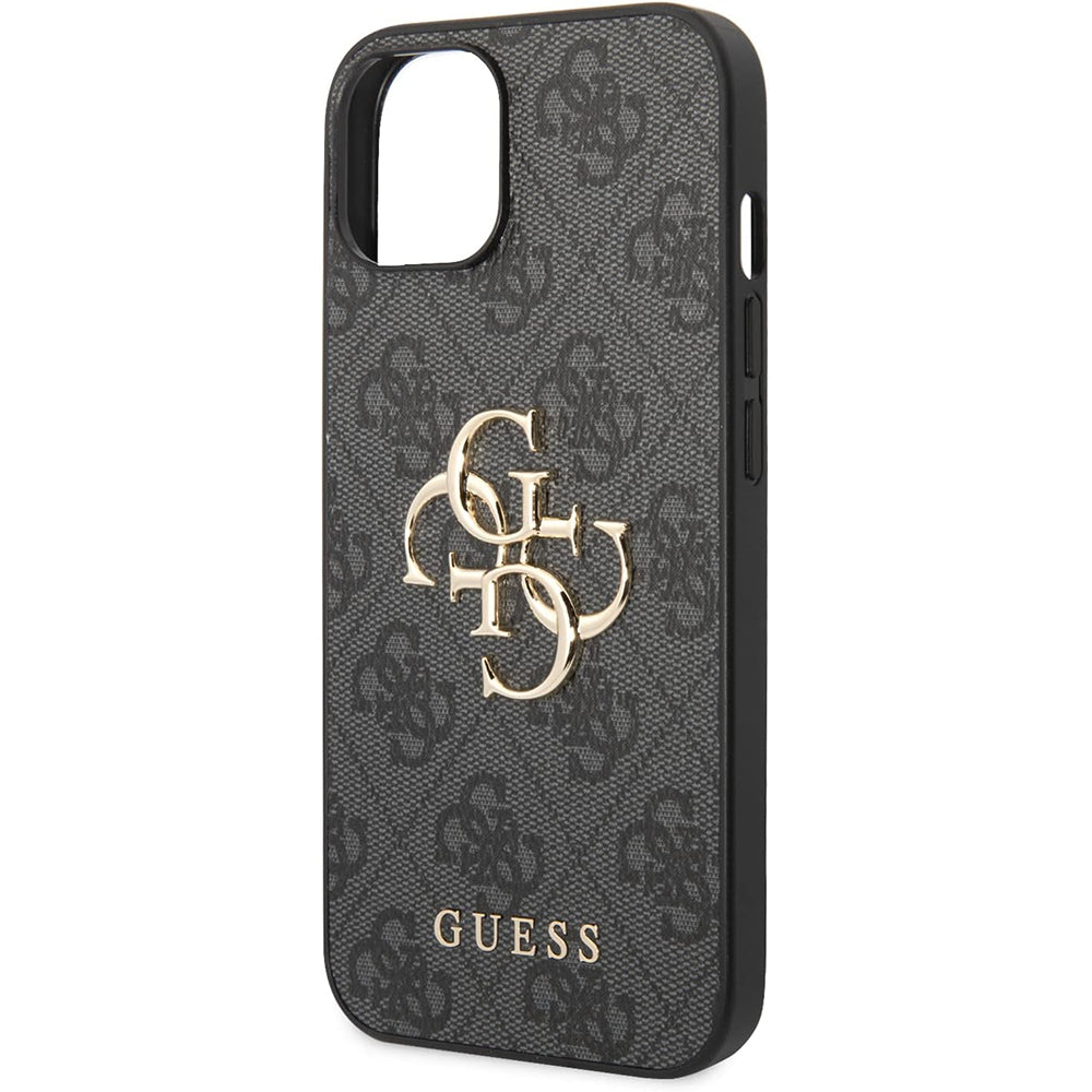 Étui pour Apple iPhone 15 Plus, Guess, 4G Big Logo, Gris