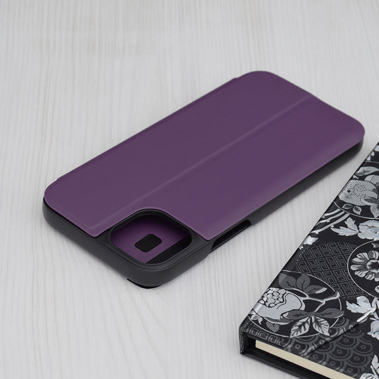 Hülle für Apple iPhone 15 Plus, Techsuit, eFold, Lila