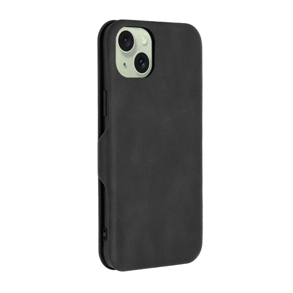 Coque pour Apple iPhone 15 Plus, Techsuit, Safe Wallet Plus, Noire