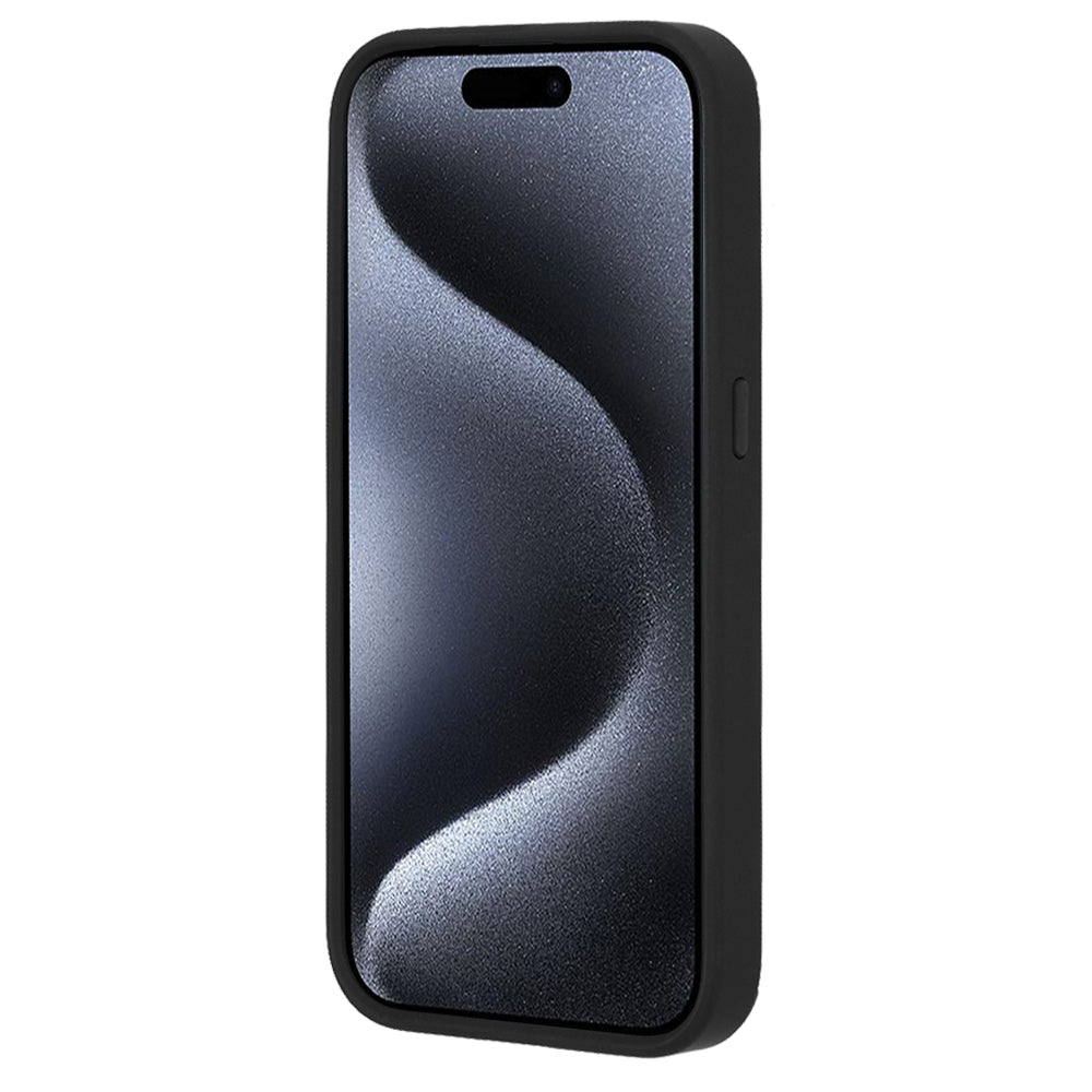 Custodia per Apple iPhone 15 Pro, Techsuit, Glinth, Nera