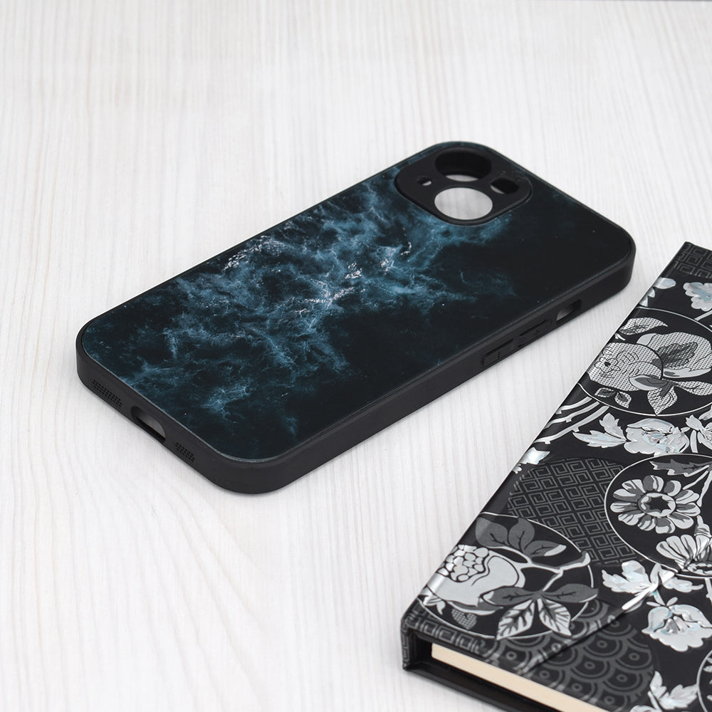 Hülle für Apple iPhone 15, Techsuit, Glaze, Blau