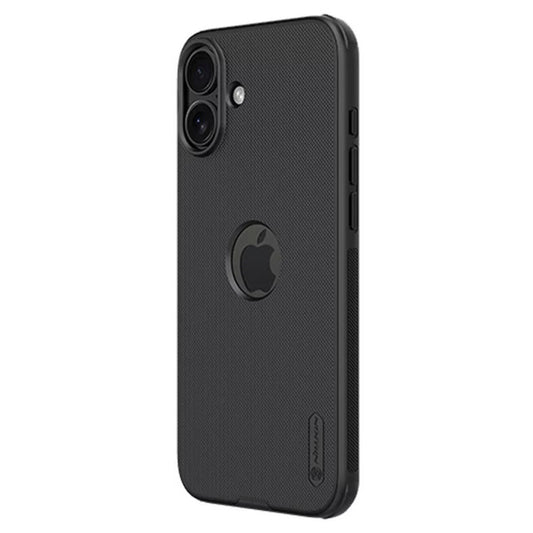 Étui pour Apple iPhone 16, Nillkin, Super Shield Pro, Noir Satiné