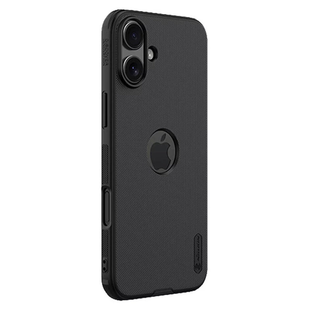 Étui pour Apple iPhone 16, Nillkin, Super Shield Pro, Noir Satiné