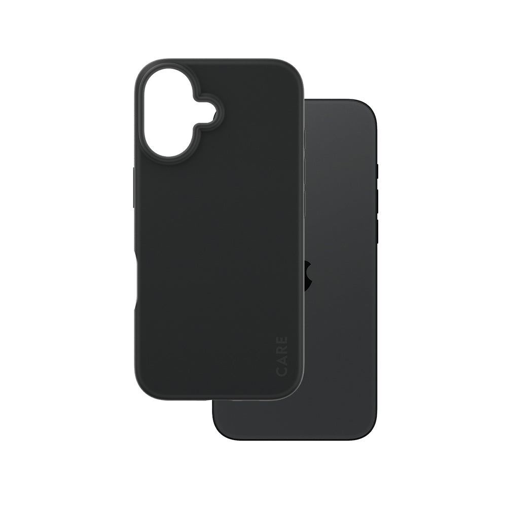 Hülle für Apple iPhone 16, PanzerGlass, Care Fashionable, Schwarz