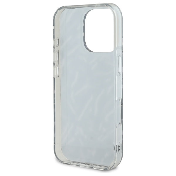 Custodia per Apple iPhone 16 Pro Max, Karl Lagerfeld, Zebra with Cord Strap, Viola