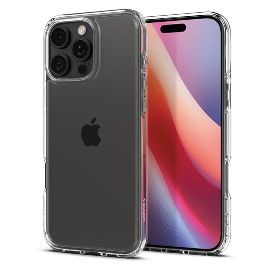 Custodia per Apple iPhone 16 Pro, Spigen, Ultra Hybrid, Trasparente ACS08121