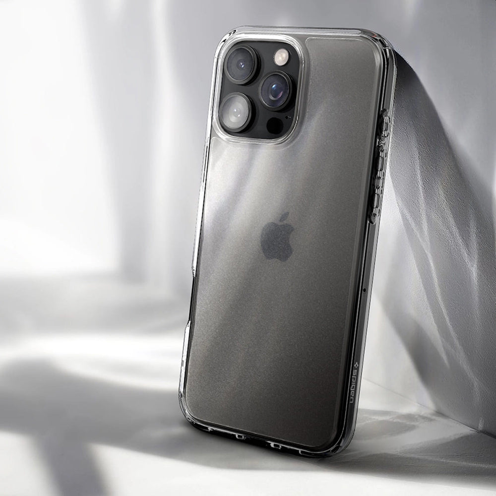 Case for Apple iPhone 16 Pro, Spigen, Ultra Hybrid, Satin Transparent ACS08122