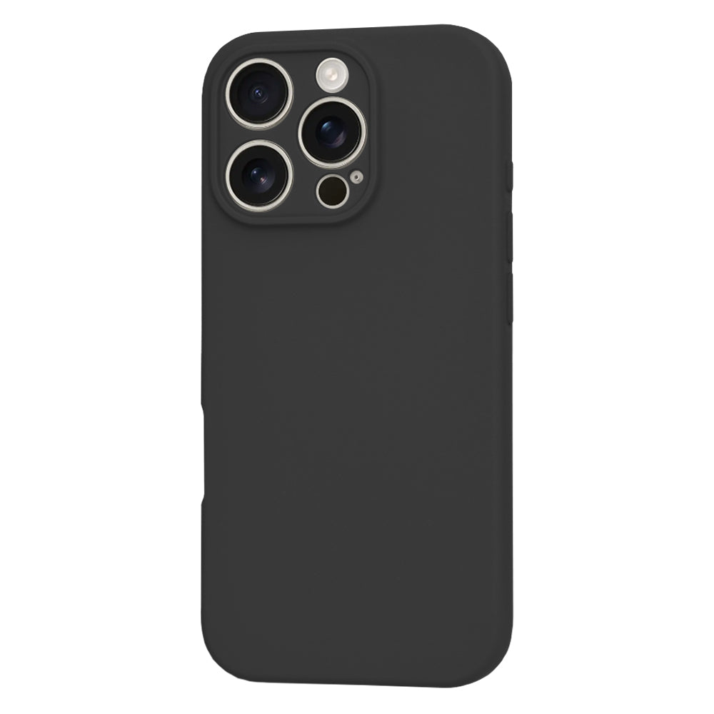 Custodia per Apple iPhone 16 Pro, Techsuit, SoftFlex, Nera