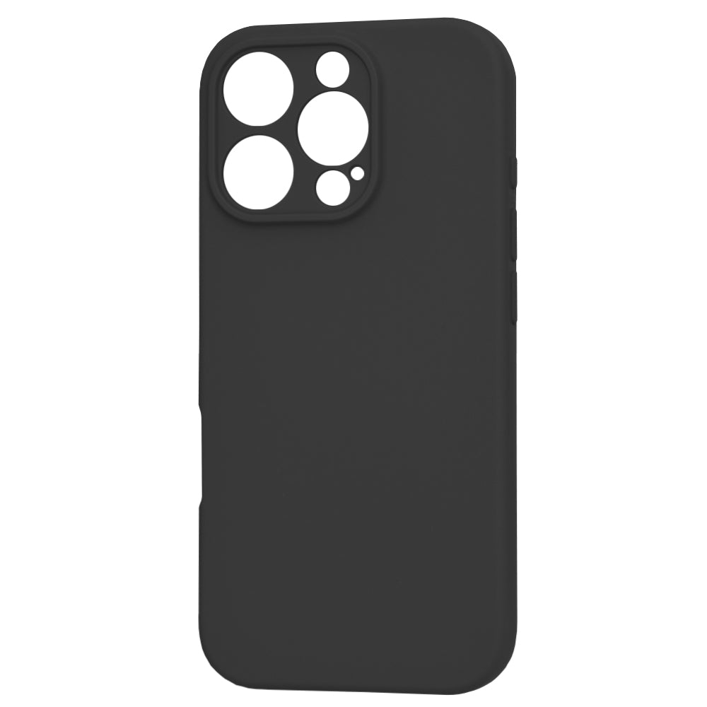 Custodia per Apple iPhone 16 Pro, Techsuit, SoftFlex, Nera