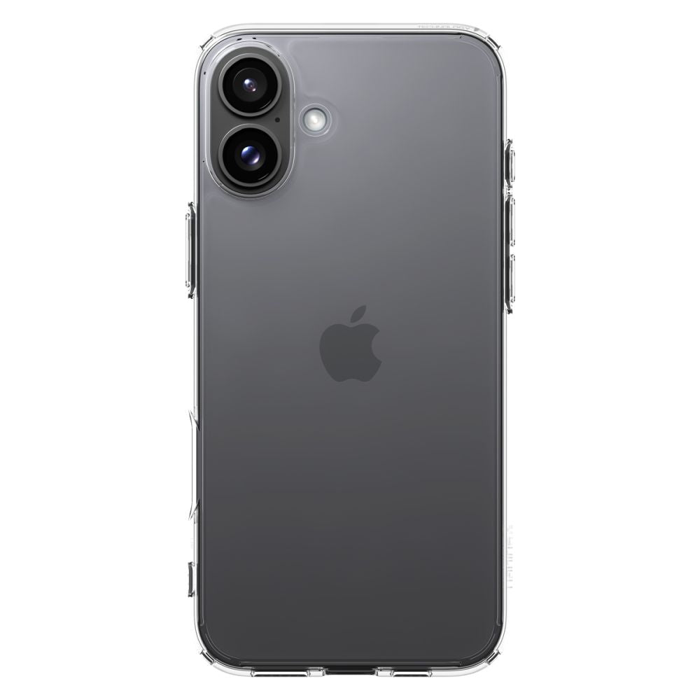 Custodia per Apple iPhone 16, Spigen, Ultra Hybrid, Trasparente ACS08197