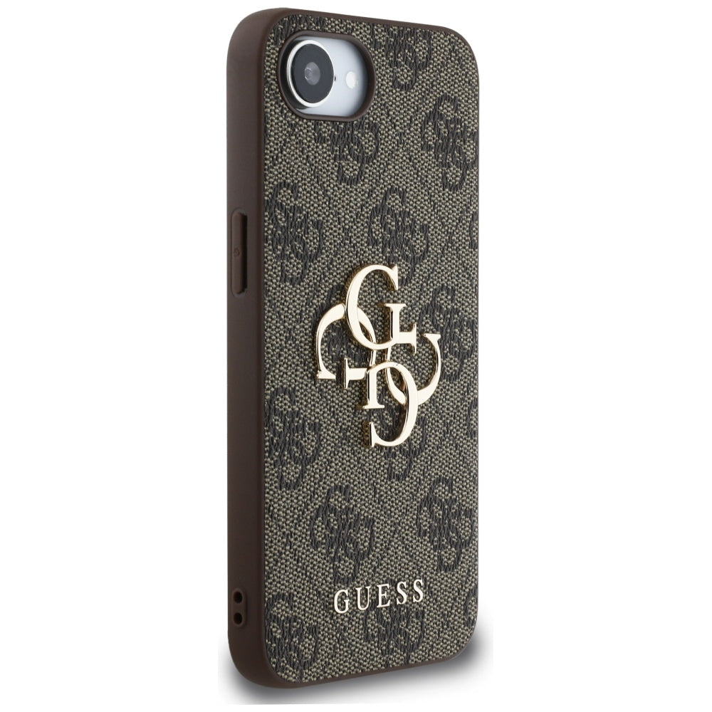 Custodia per Apple iPhone 17e / 16e, Guess, 4G Big Logo, Marrone
