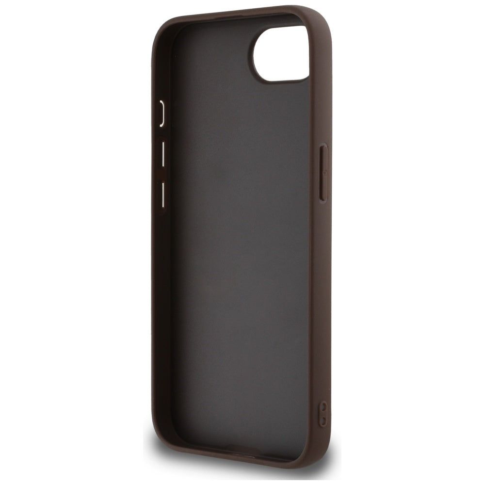 Custodia per Apple iPhone 17e / 16e, Guess, 4G Big Logo, Marrone