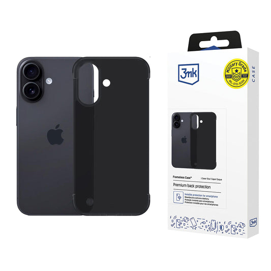 Étui pour Apple iPhone 17, 3MK, Just20g, Noir