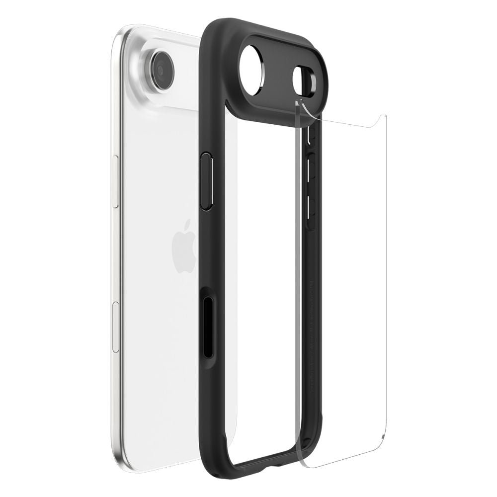 Étui pour Apple iPhone 17 Air, Spigen, Ultra Hybrid, Noir Mat ACS10310