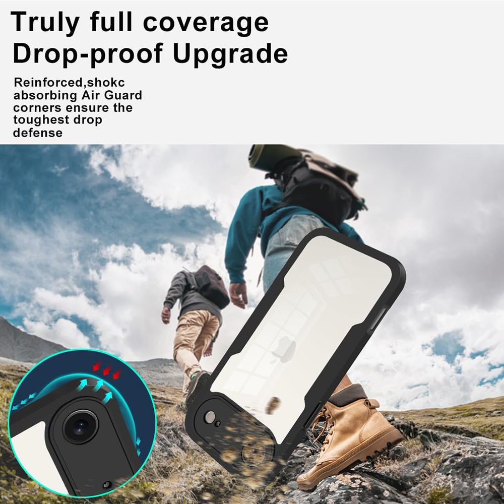 Custodia per Apple iPhone 17 Air, Techsuit, ColorVerse 360, Blu