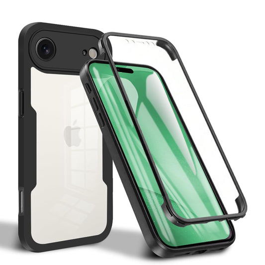 Custodia per Apple iPhone 17 Air, Techsuit, ColorVerse 360, Nera