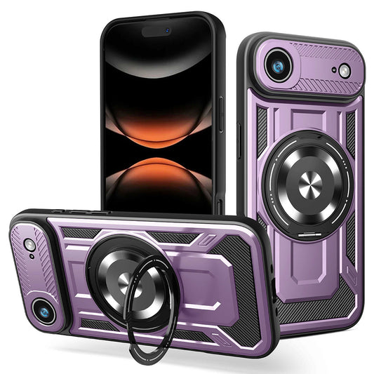 Étui pour Apple iPhone 17 Air, Techsuit, RuggedCam, Violet