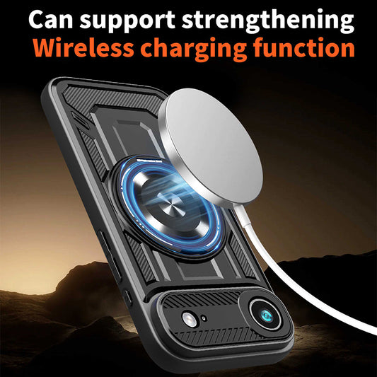 Étui pour Apple iPhone 17 Air, Techsuit, RuggedCam, Noir