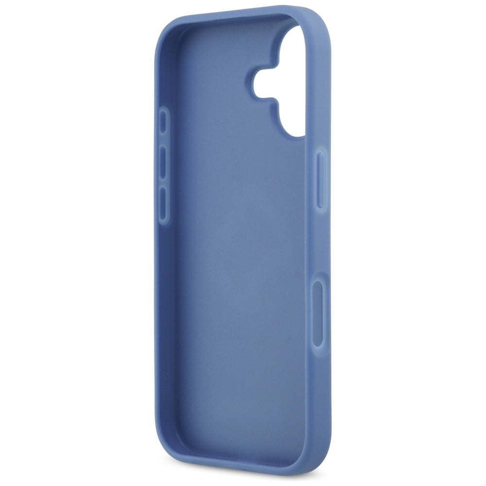 Custodia per Apple iPhone 17, Guess, 4G Big Logo, Blu