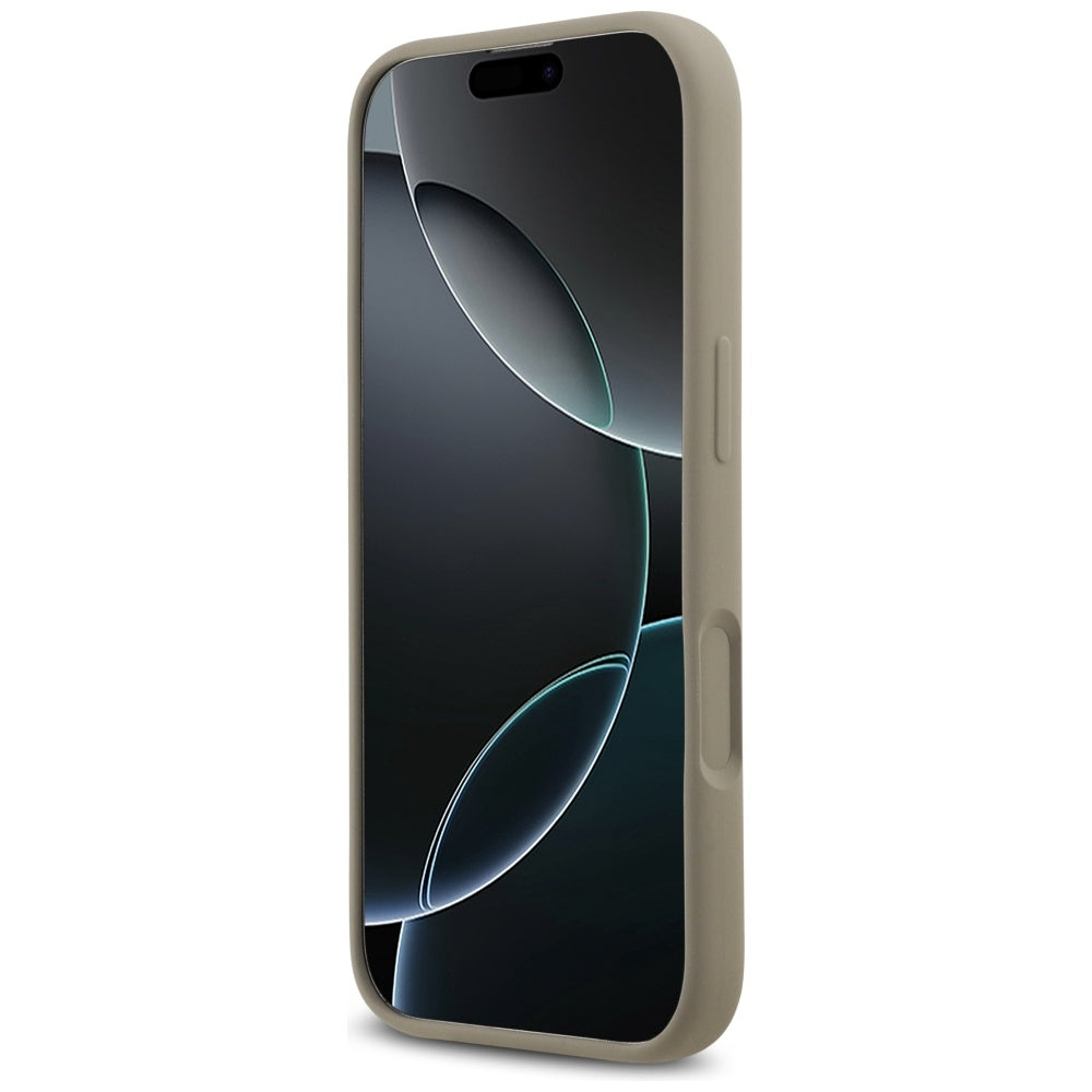 Custodia per Apple iPhone 17, Guess, Big 4G Script, Marrone