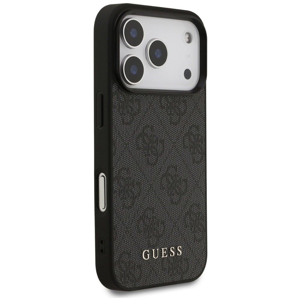 Étui pour Apple iPhone 17 Pro, Guess, 4G Classic, Noir