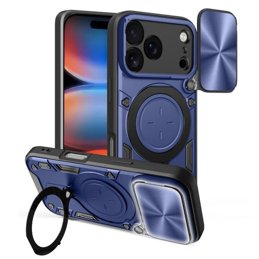 Custodia per Apple iPhone 17 Pro Max, Techsuit, CamGuard Pro, Blu