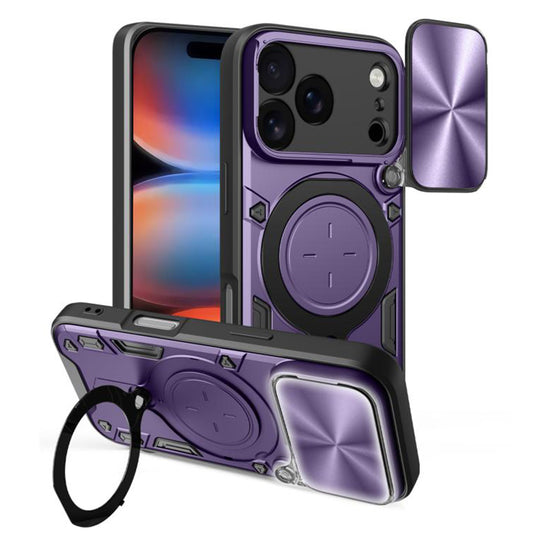 Custodia per Apple iPhone 17 Pro Max, Techsuit, CamGuard Pro, Viola