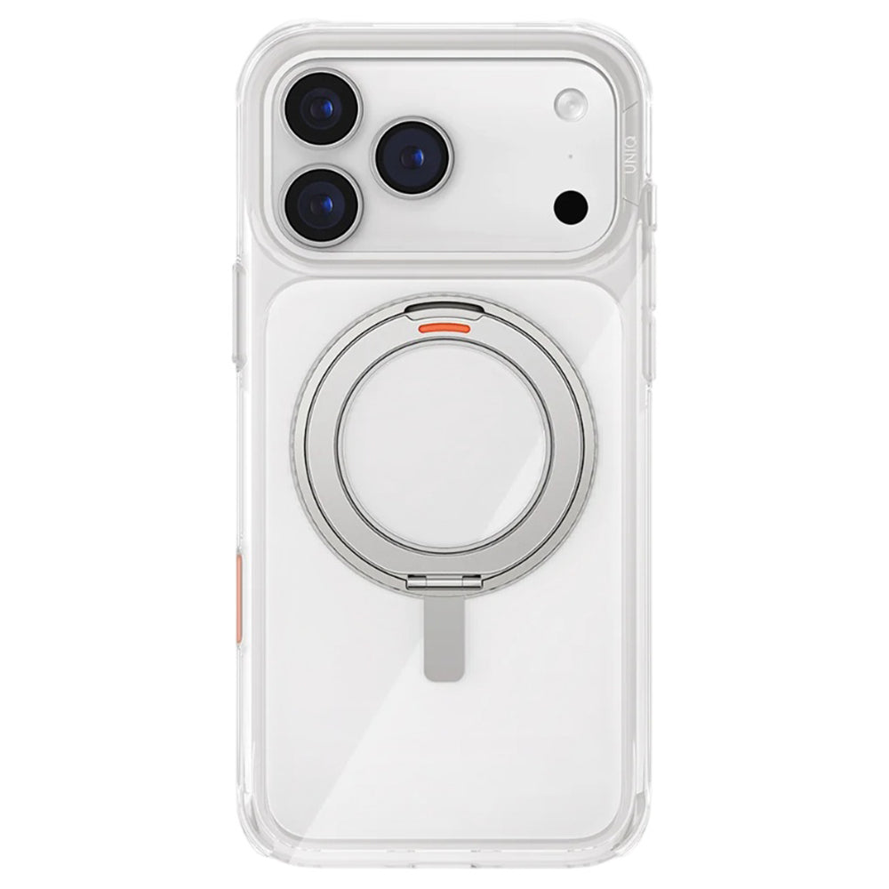 Custodia per Apple iPhone 17 Pro Max, UNIQ, Swivix, Argento