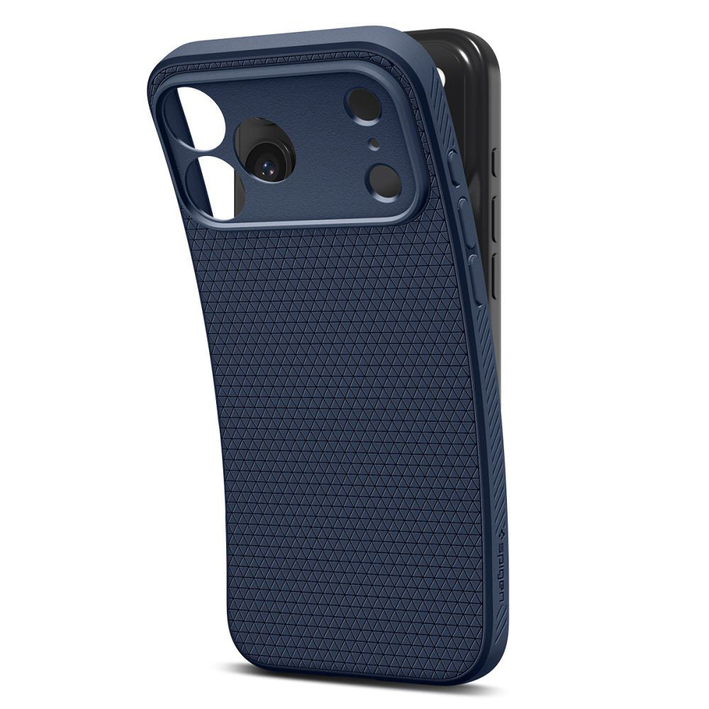 Hülle für Apple iPhone 17 Pro, Spigen, Liquid Air, Marineblau