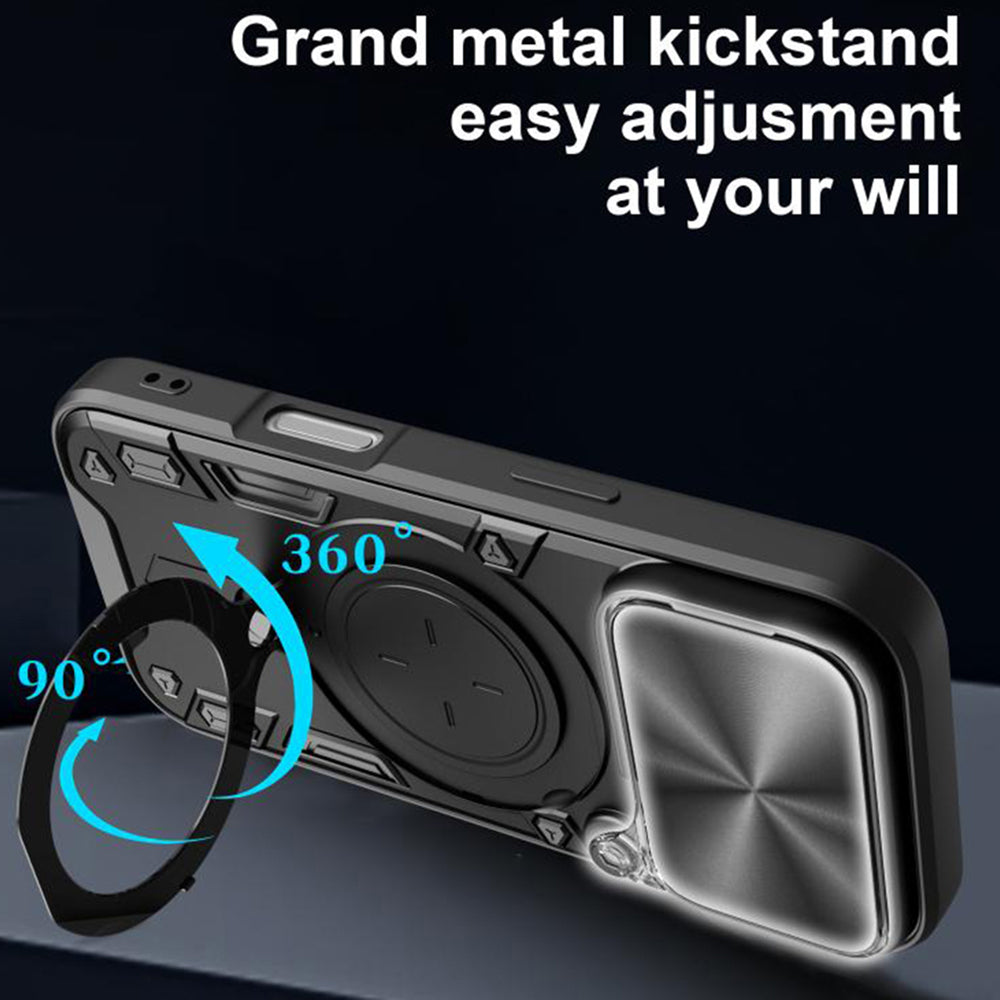 Custodia per Apple iPhone 17 Pro, Techsuit, CamGuard Pro, Rosa Dorato